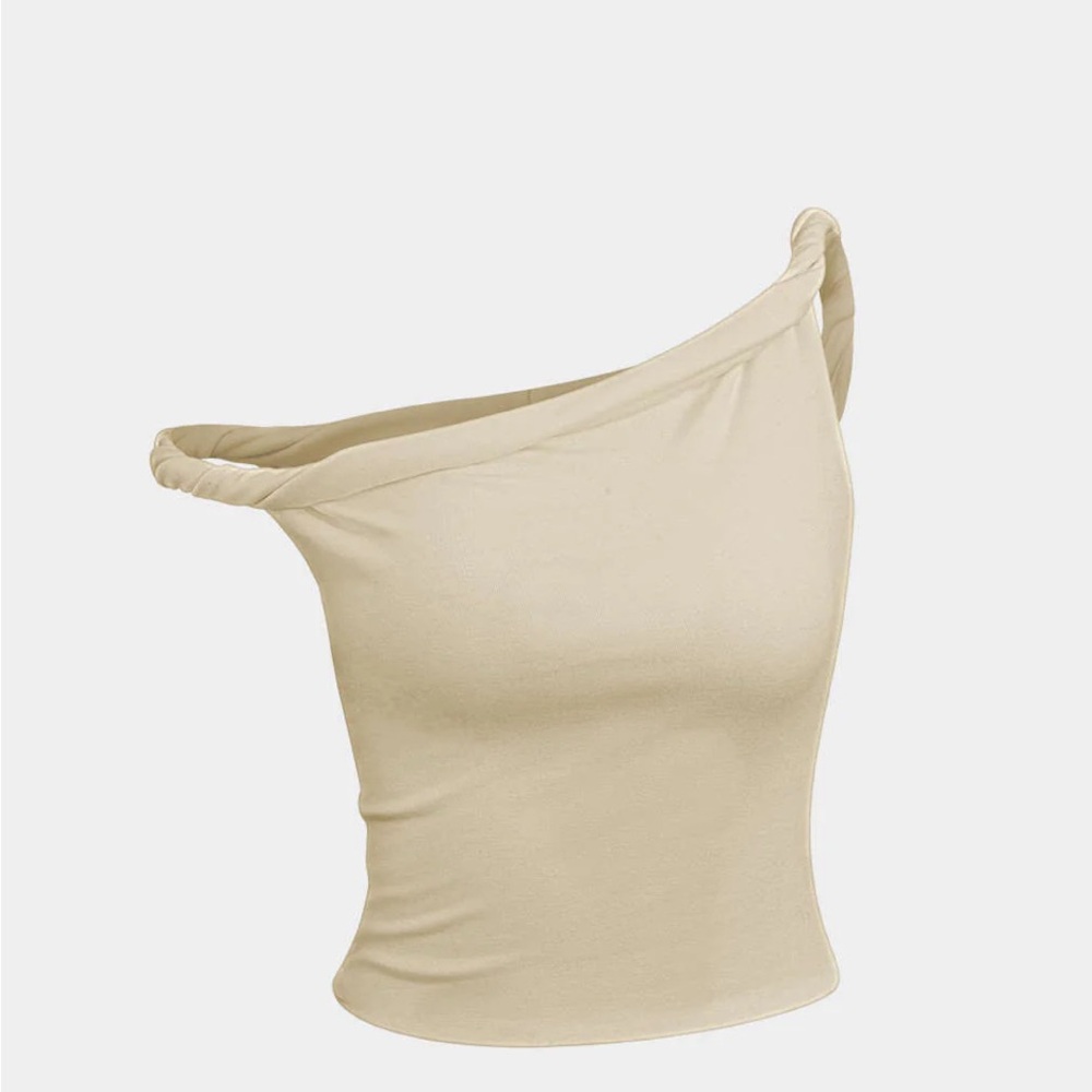 Micah’s Asymmetrical Top in Black